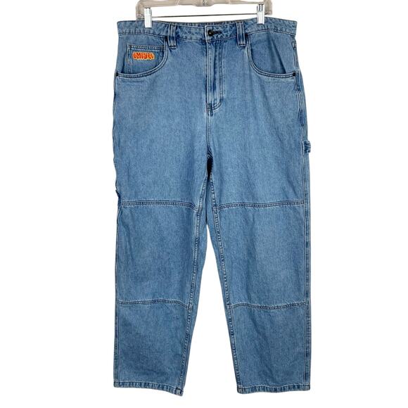 Empyre Baggy Carpenter Jeans Relaxed Loose Fit Blue Denim Men's 34 (37 x 29) - Picture 1 of 10